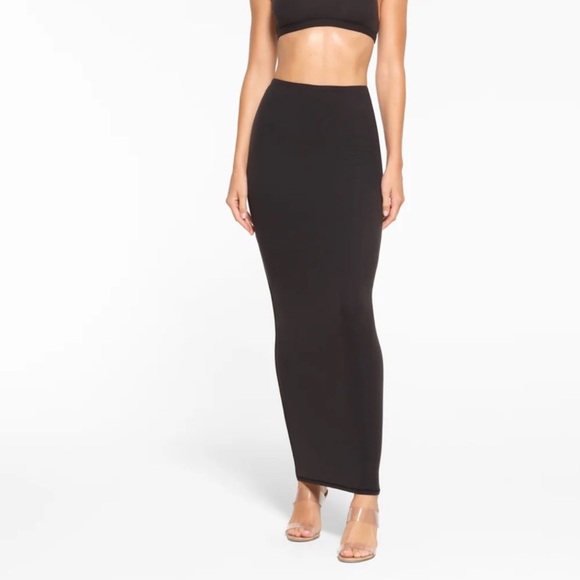 SKIMS Dresses & Skirts - SKIMS Fits Everybody Long Skirt | Onyx | Size S